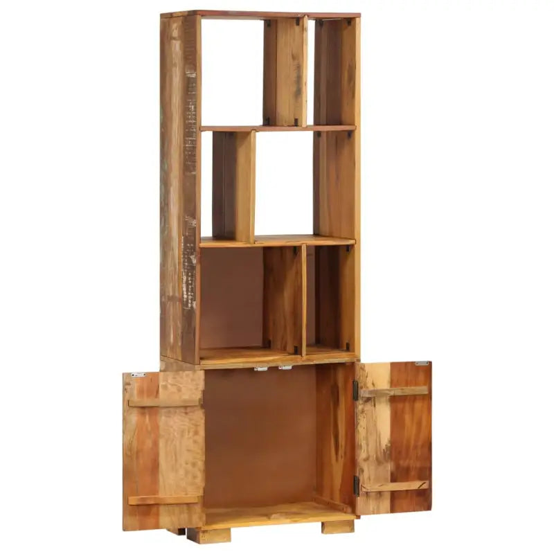Industriële boekenkast van massief gerecycled hout voor moderne interieurs - Multikleur / 1 - Boekenkasten