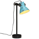 Industriële bureaulamp met E27 fitting en verstelbare lampenkap - Blauw / 1 - Lampen