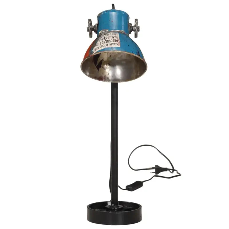 Industriële bureaulamp met E27 fitting en verstelbare lampenkap - Lampen