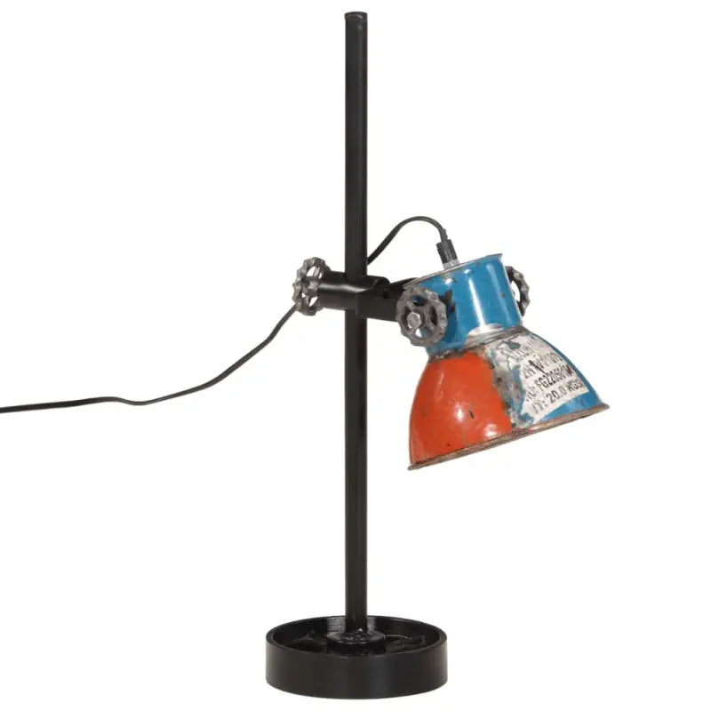 Industriële bureaulamp met E27 fitting en verstelbare lampenkap - Lampen