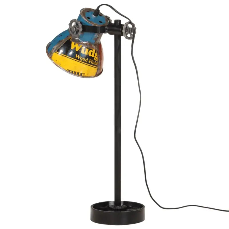 Industriële bureaulamp met E27 fitting en verstelbare lampenkap - Lampen