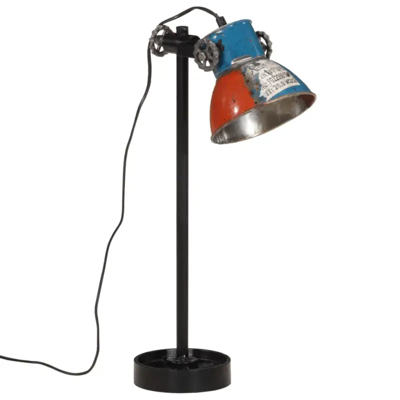 Industriële bureaulamp met E27 fitting en verstelbare lampenkap - Lampen