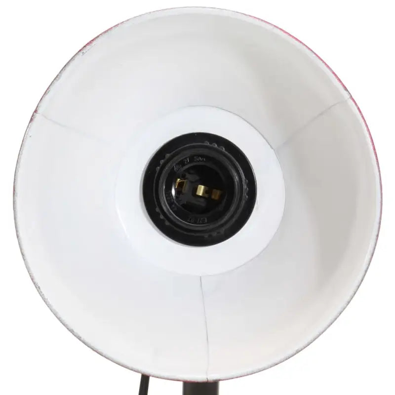 Industriële bureaulamp met massief mangohout en e27 fitting - Lampen