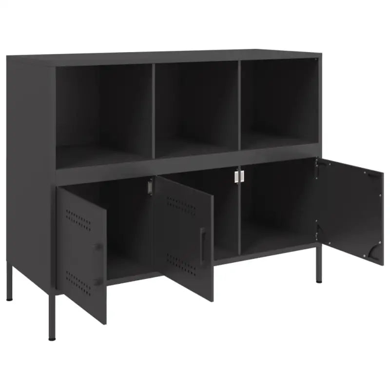 Industriële dressoir met koudgewalst staal en verstelbare schroefpoten - Dressoirs & buffetkasten
