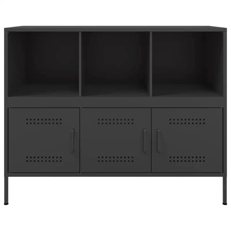 Industriële dressoir met koudgewalst staal en verstelbare schroefpoten - Dressoirs & buffetkasten