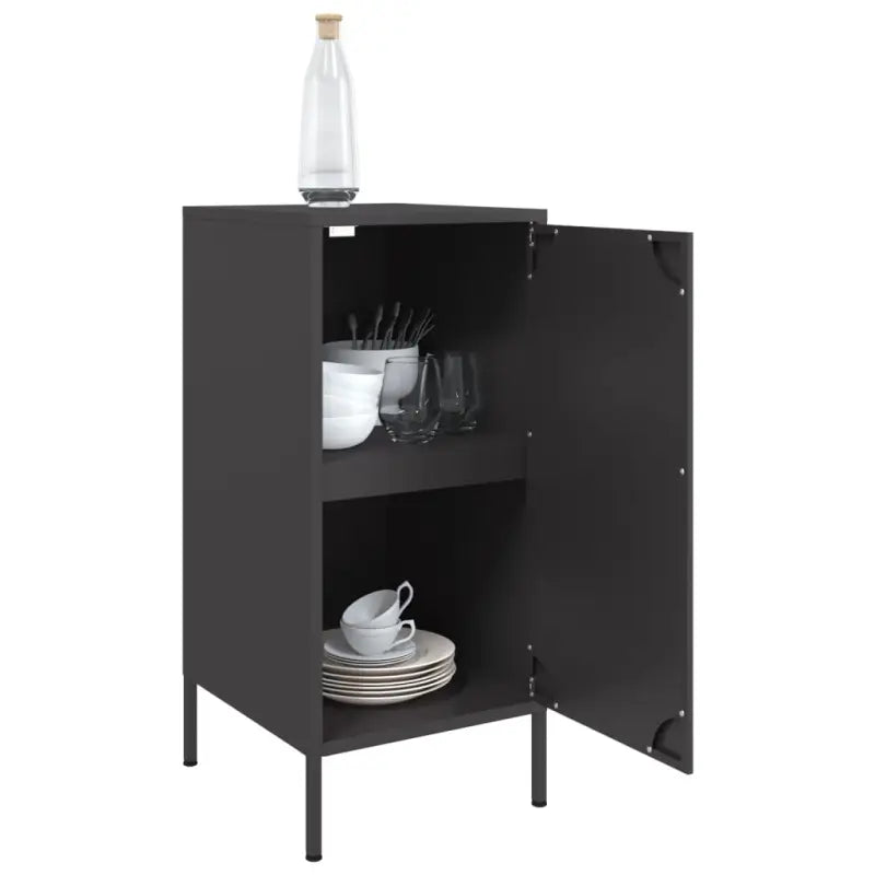 Industriële dressoir met koudgewalst staal en verstelbare schroefpoten - Dressoirs & buffetkasten