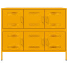 Industriële dressoir met koudgewalst staal en verstelbare schroefpoten - Dressoirs & buffetkasten