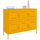 Industriële dressoir met koudgewalst staal en verstelbare schroefpoten - Dressoirs & buffetkasten