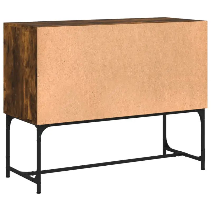 Industriële dressoir met metalen poten en bewerkt hout - Dressoirs & buffetkasten
