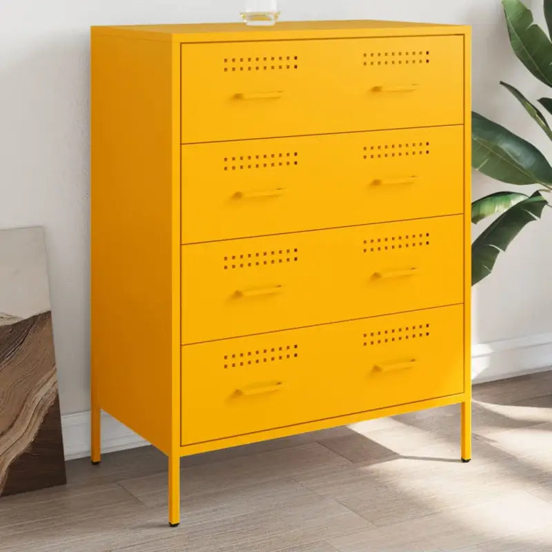 Industriële dressoir met stevig staal voor woon en slaapkamer - Dressoirs & buffetkasten