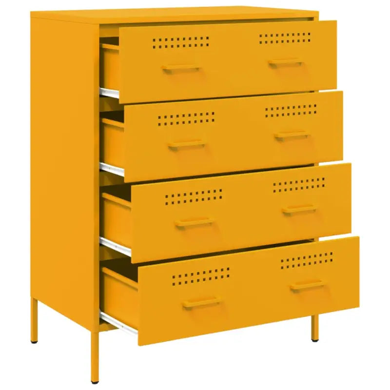 Industriële dressoir met stevig staal voor woon en slaapkamer - Dressoirs & buffetkasten