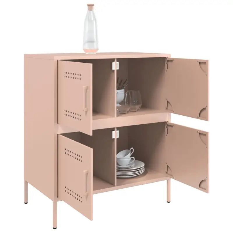 Industriële Dressoir van Robuust Staal voor Woon- of Slaapkamer - Dressoirs & buffetkasten