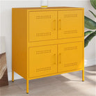 Industriële Dressoir van Robuust Staal voor Woon- of Slaapkamer - Geel / 1 - Dressoirs & buffetkasten