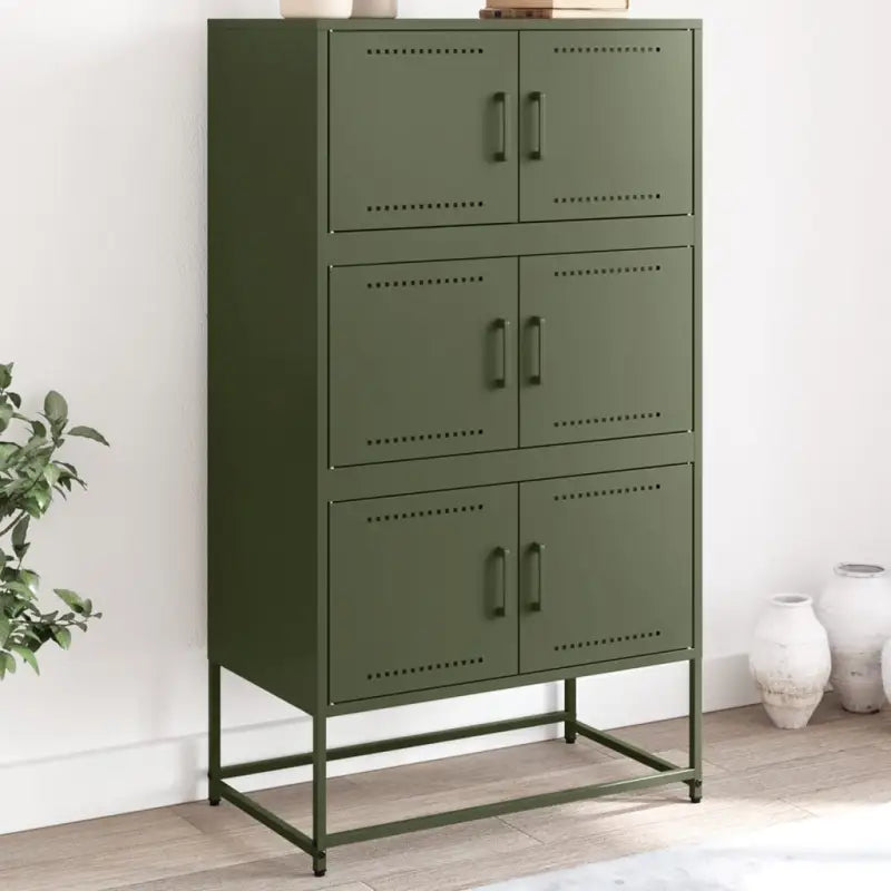 Industriële Dressoir van Staal voor Woon- of Slaapkamer - Groen / 1 - Dressoirs & buffetkasten