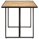 Industriële eettafel van massief mangohout voor een robuuste look - Eettafels