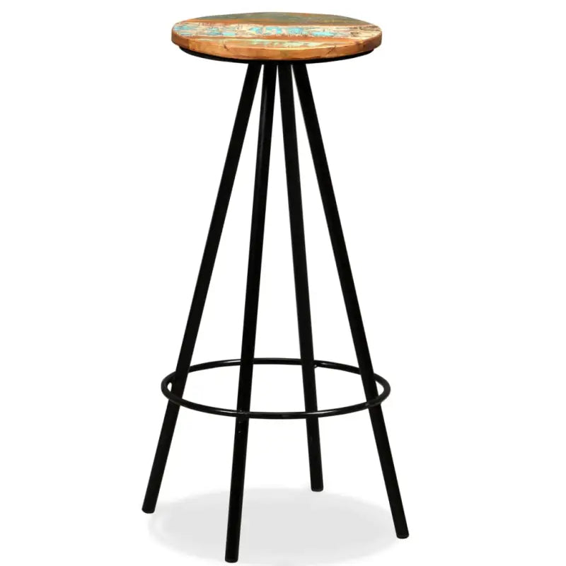 Industriele eettafelset met gerecycled hout voor huis bar en restaurant - Eetkamersets