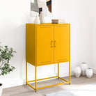 Industriële hoge kast voor woon- of slaapkamer met robuust staal - Dressoirs & buffetkasten