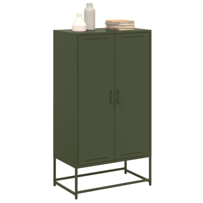 Industriële hoge kast voor woonkamer en slaapkamer van robuust staal - Dressoirs & buffetkasten