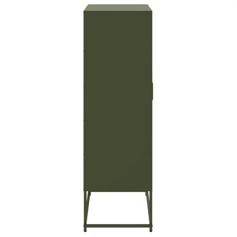 Industriële hoge kast voor woonkamer en slaapkamer van robuust staal - Dressoirs & buffetkasten