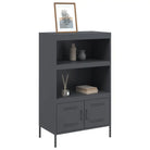 Industriële hoge kast voor woonkamer of slaapkamer duurzame stijl - Dressoirs & buffetkasten