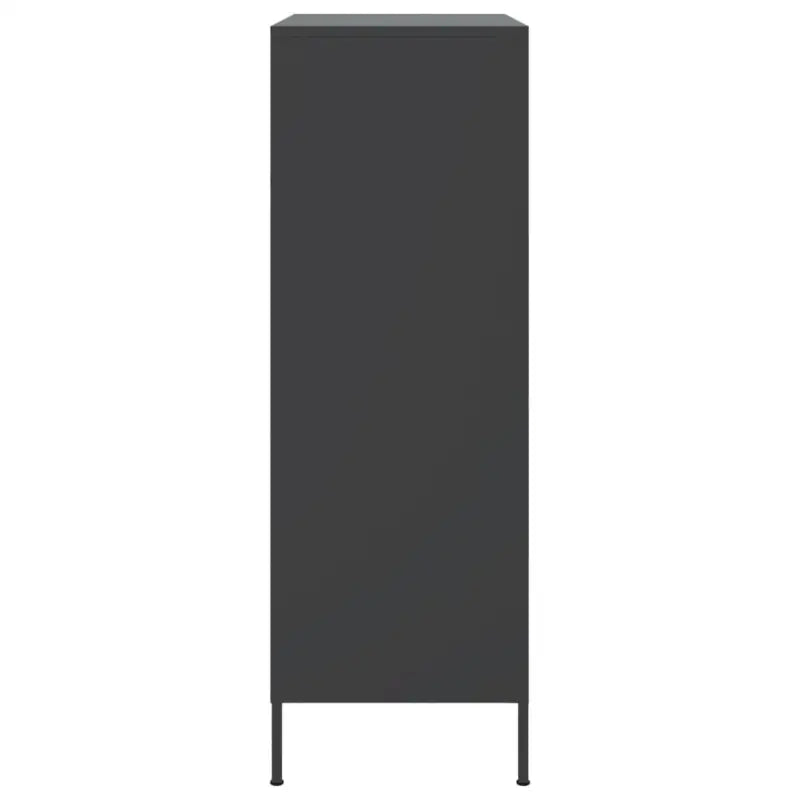 Industriële hoge kast voor woonkamer of slaapkamer van stevig staal - Dressoirs & buffetkasten