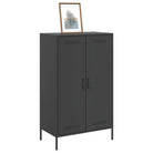 Industriële hoge kast voor woonkamer of slaapkamer van stevig staal - Dressoirs & buffetkasten