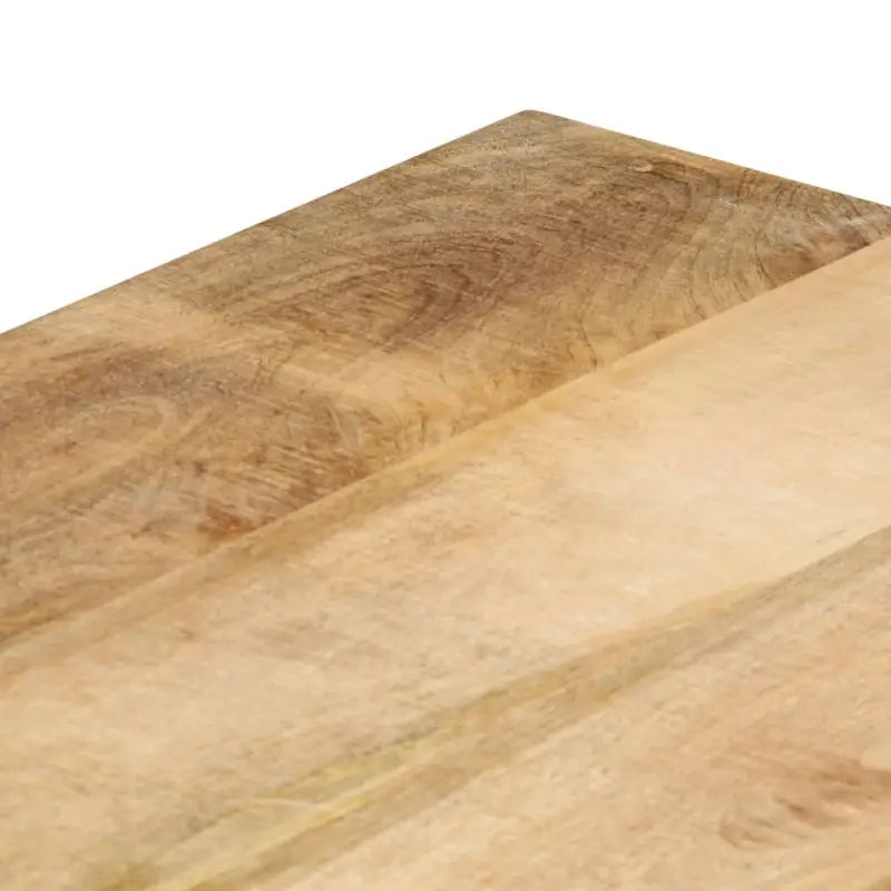Industriële houten bankje voor keuken en eettafel van massief mangohout - Bruin / 110 cm - Keuken- & eettafelbanken