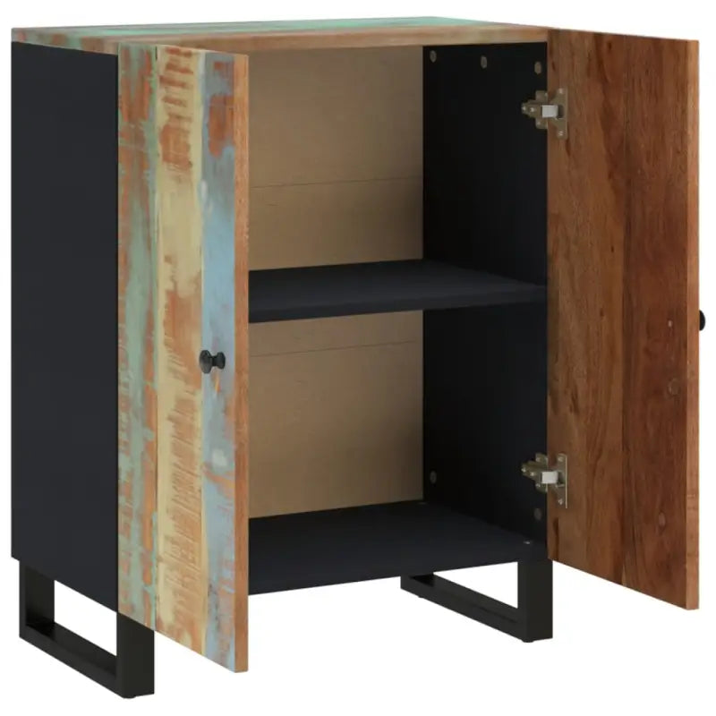 Industriële houten dressoir van massief gerecycled hout - 1 / massief gerecycled hout - Dressoirs & buffetkasten