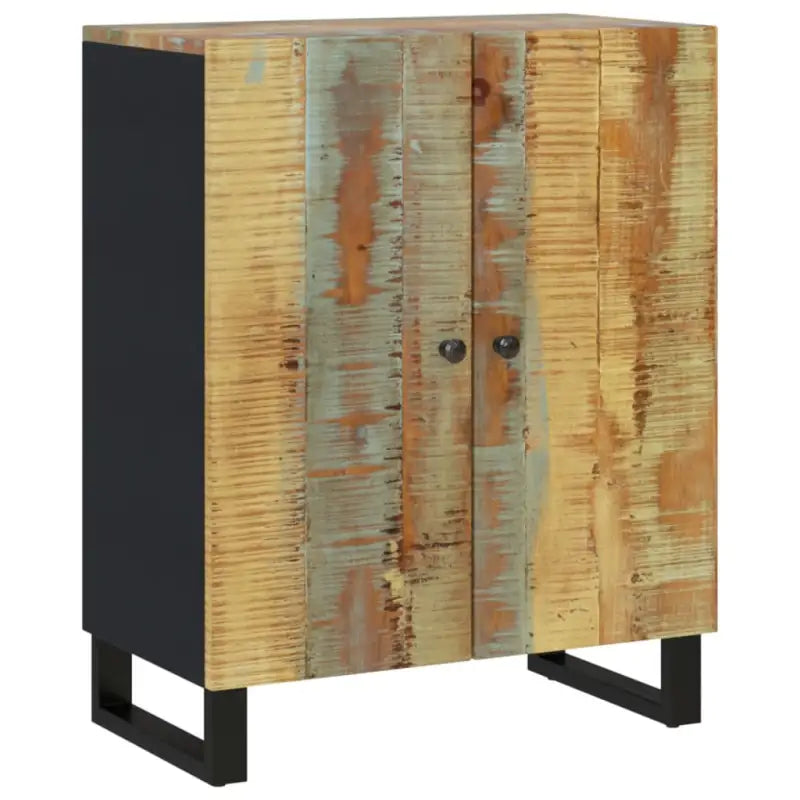 Industriële houten dressoir van massief gerecycled hout - 1 / massief gerecycled hout - Dressoirs & buffetkasten