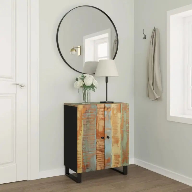 Industriële houten dressoir van massief gerecycled hout - 1 / massief gerecycled hout - Dressoirs & buffetkasten