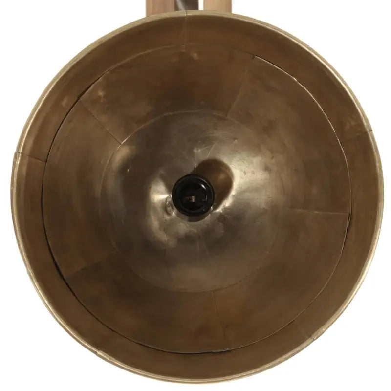Industriële plafondlamp met massief mangohout en E27 fitting - Lampen