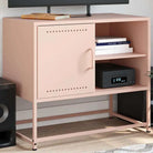 Industriële Stalen Tv-Meubel voor Woon en Slaapkamer - Roze / 1 - Tv-meubels