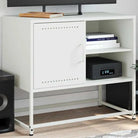 Industriële Stalen Tv-Meubel voor Woon en Slaapkamer - Wit / 1 - Tv-meubels