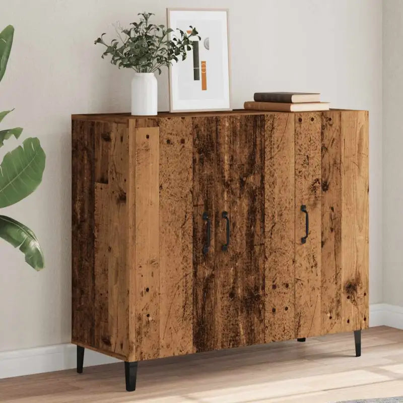Industriële stijl dressoir van bewerkt hout met hoge kwaliteit - Oud hout / 1 - Dressoirs & buffetkasten