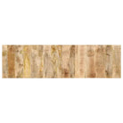 Industriële stijl hoofdborden en voetborden in massief acaciahout - 180 x 1.5 x 50 cm / 1 / Massief ruw mangohout
