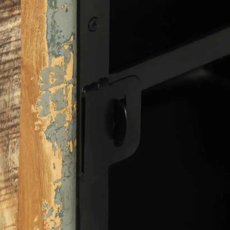 Industriële tv-meubel in gerecycled hout met vintage charme - Tv-meubels