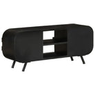 Industriële tv-meubel in gerecycled hout met vintage charme - Tv-meubels