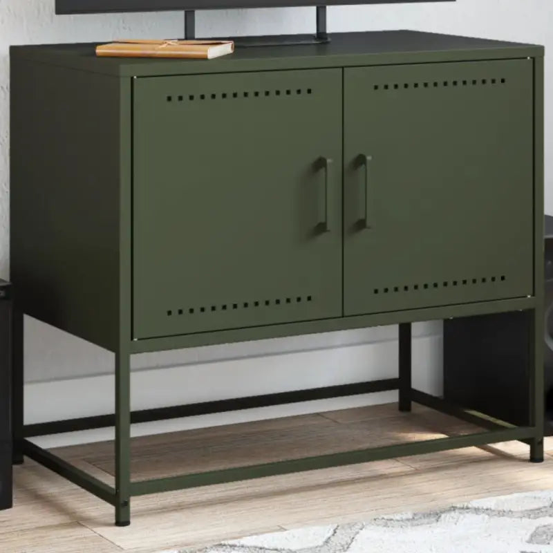Industriële Tv-meubel met Stijl en Duurzaam Staal - Groen / 1 - Tv-meubels