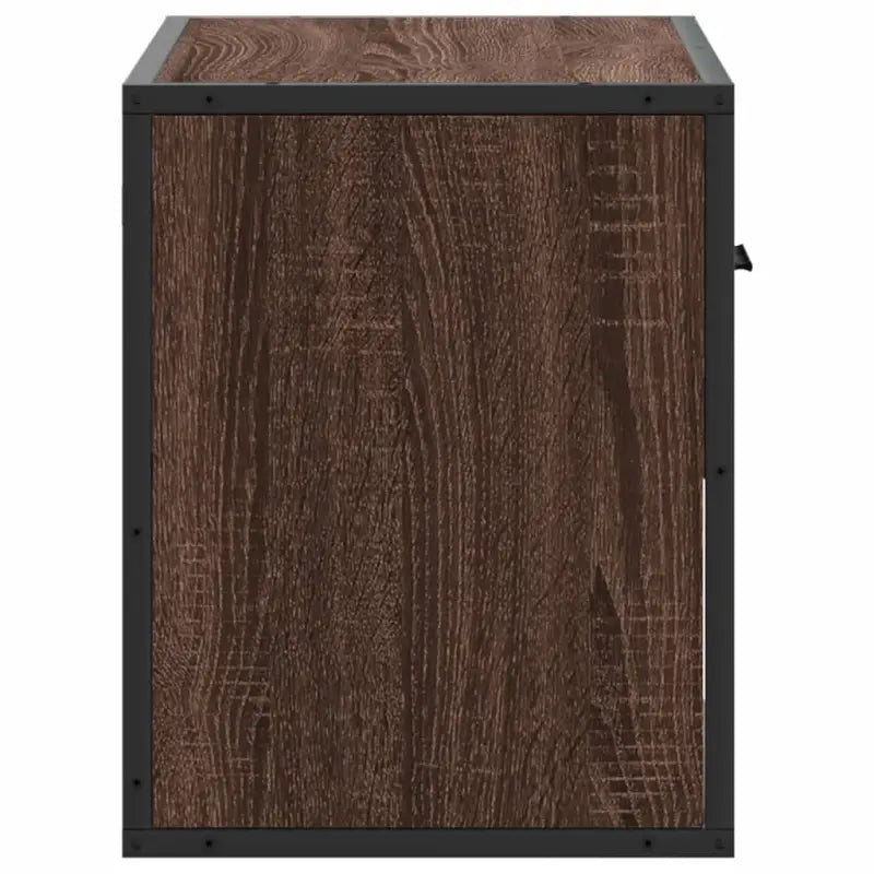 Industriële TV-Meubel van Bewerkt Hout met Stalen Frame - Tv-meubels