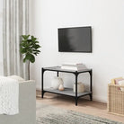 Industriële tv-meubel van bewerkt hout voor een stijlvolle woonkamer - Grijs sonoma / 1 / 60 cm - Tv-meubels