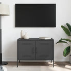 Industriële Tv-meubels voor een tijdloze uitstraling - Zwart / 1 - Tv-meubels