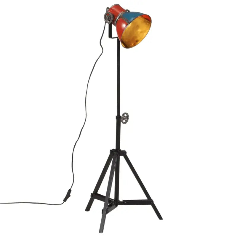 Industriële vloerlamp met E27 fitting voor een opvallende inrichting - Multikleur / 1 - Lampen
