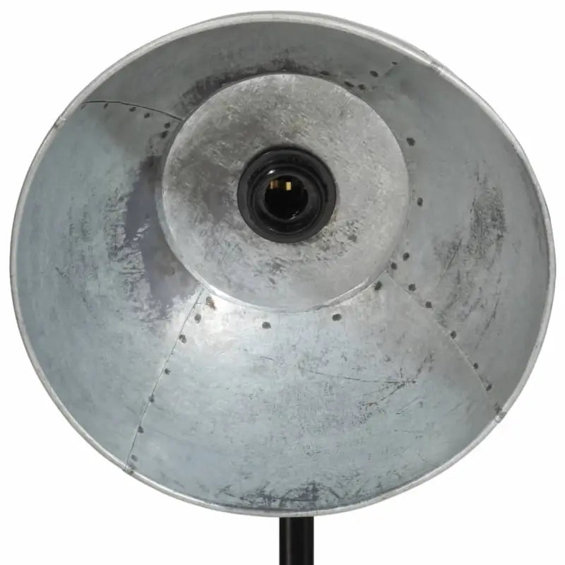 Industriële vloerlamp van massief mangohout met E27 fitting - Lampen