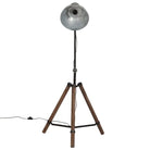 Industriële vloerlamp van massief mangohout met E27 fitting - Lampen