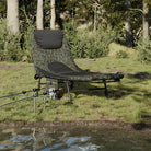 Inklapbaar Visbed voor binnen en buiten activiteiten - Camouflage - Tuinbedden
