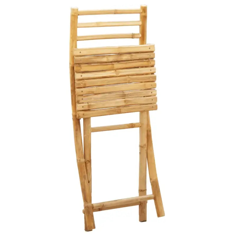 Inklapbare Bamboe Tuinstoelen voor Buiten en Terras - Tuinstoelen