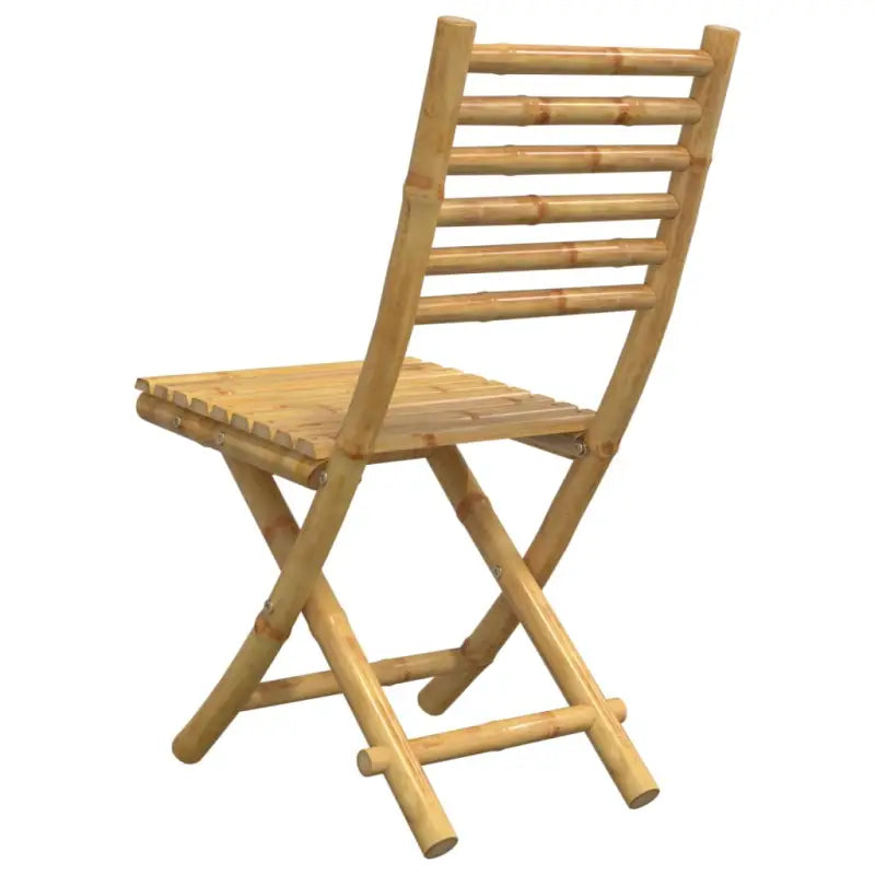 Inklapbare Bamboe Tuinstoelen voor Buiten en Terras - Tuinstoelen