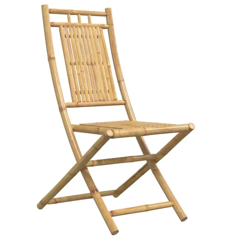 Inklapbare bamboe tuinstoelen voor buitenplezier - Tuinstoelen