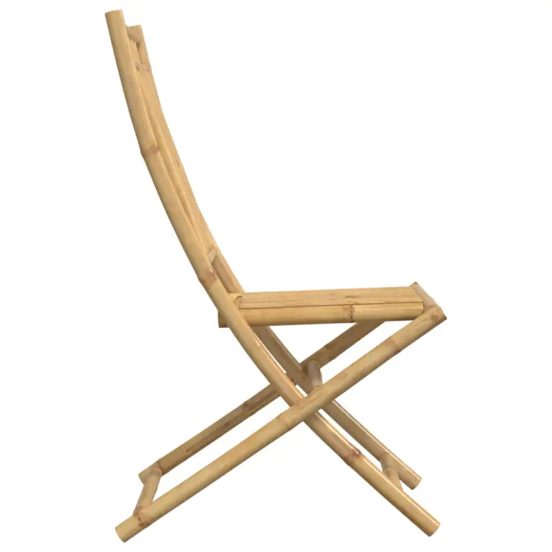 Inklapbare bamboe tuinstoelen voor buitenplezier - Tuinstoelen