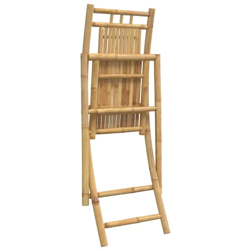 Inklapbare bamboe tuinstoelen voor buitenplezier - Tuinstoelen